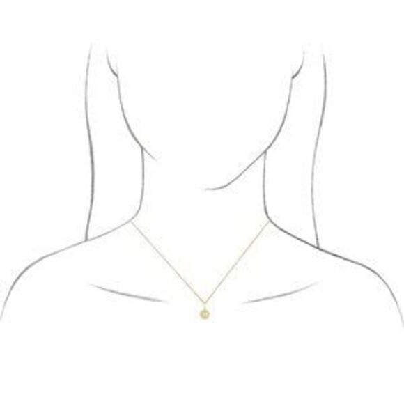 Kazi Luxury 14K Yellow Gold .04 CTW Natural Diamond Smiley Face Charm/Pendant